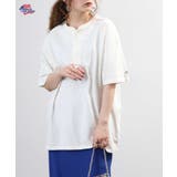 天竺ピグメント加工半袖ヘンリーネックTシャツ | JEMORGAN | 詳細画像2