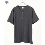 フライス生地ヘンリーネック半袖Tシャツ | JEMORGAN | 詳細画像13