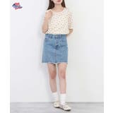 ワッフル花柄ハーフスリーブTシャツ | JEMORGAN | 詳細画像5
