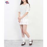 ワッフル花柄ハーフスリーブTシャツ | JEMORGAN | 詳細画像7