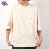 天竺クルーネック無地ワッペン胸ポケット半袖Tシャツ | JEMORGAN | 詳細画像6