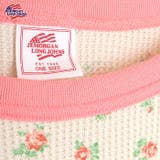ワッフル花柄クルーネック長袖Tシャツ | JEMORGAN | 詳細画像9