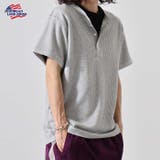 ワッフル半袖ヘンリーネックTシャツ | JEMORGAN | 詳細画像8