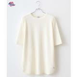 オフホワイト | ワッフル半袖ラグランTシャツ | JEMORGAN