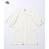 オフホワイト | 天竺ピグメント加工半袖ヘンリーネックTシャツ | JEMORGAN