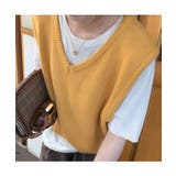 ルーズショートニットベスト | Jewelobe | 詳細画像10 