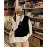 ルーズショートニットベスト | Jewelobe | 詳細画像20 