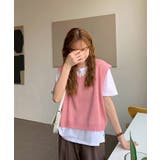 ルーズショートニットベスト | Jewelobe | 詳細画像26 