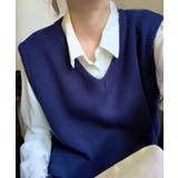 ルーズショートニットベスト | Jewelobe | 詳細画像30 