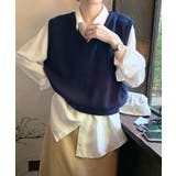 ルーズショートニットベスト | Jewelobe | 詳細画像32 