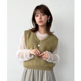 ルーズショートニットベスト | Jewelobe | 詳細画像37 