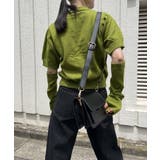 アームウォーマー付きクルーネック半袖ニットトップス | Jewelobe | 詳細画像11 