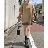 アームウォーマー付きケーブル半袖プルオーバー | Jewelobe | 詳細画像11 