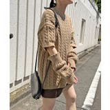 アームウォーマー付きケーブル半袖プルオーバー | Jewelobe | 詳細画像12 