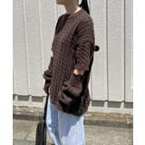 アームウォーマー付きケーブル半袖プルオーバー | Jewelobe | 詳細画像15 