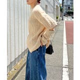 アームウォーマー付きケーブル半袖プルオーバー | Jewelobe | 詳細画像3 