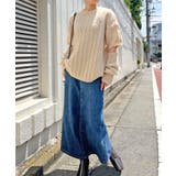 アームウォーマー付きケーブル半袖プルオーバー | Jewelobe | 詳細画像5 