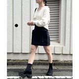 ポロカラーUネック変形ショートプルオーバー | Jewelobe | 詳細画像1 