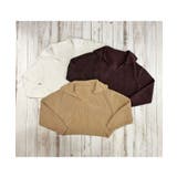 ポロカラーUネック変形ショートプルオーバー | Jewelobe | 詳細画像19 