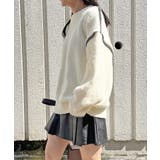 バイカラーニットプルオーバー | Jewelobe | 詳細画像11 