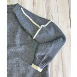 バイカラーニットプルオーバー | Jewelobe | 詳細画像17 