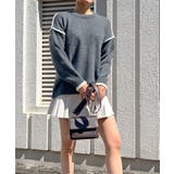 バイカラーニットプルオーバー | Jewelobe | 詳細画像2 