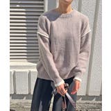 バイカラーニットプルオーバー | Jewelobe | 詳細画像6 