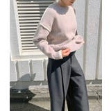 バイカラーニットプルオーバー | Jewelobe | 詳細画像7 