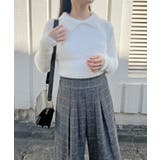 衿付きシャギーニットプルオーバー | Jewelobe | 詳細画像1 