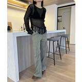 フリンジメッシュトップス | Jewelobe | 詳細画像15