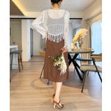 フリンジメッシュトップス | Jewelobe | 詳細画像9