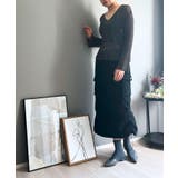 Vネック透かし編みルーズニットプルオーバー | Jewelobe | 詳細画像20 
