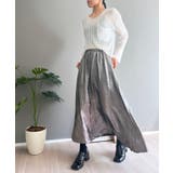 Vネック透かし編みルーズニットプルオーバー | Jewelobe | 詳細画像9 