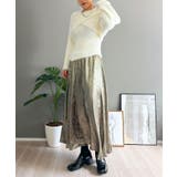 シャギーニットカシュクールボレロ＆イレヘムキャミソールアンサンブル | Jewelobe | 詳細画像13 