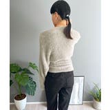 シャギーニットカシュクールボレロ＆イレヘムキャミソールアンサンブル | Jewelobe | 詳細画像16 