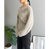 シャギーニットカシュクールボレロ＆イレヘムキャミソールアンサンブル | Jewelobe | 詳細画像20 