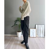 シャギーニットカシュクールボレロ＆イレヘムキャミソールアンサンブル | Jewelobe | 詳細画像27 