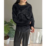 シャギーニットカシュクールボレロ＆イレヘムキャミソールアンサンブル | Jewelobe | 詳細画像29 