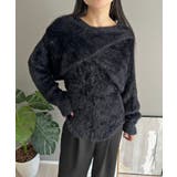 シャギーニットカシュクールボレロ＆イレヘムキャミソールアンサンブル | Jewelobe | 詳細画像30 