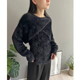 シャギーニットカシュクールボレロ＆イレヘムキャミソールアンサンブル | Jewelobe | 詳細画像31 