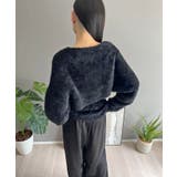 シャギーニットカシュクールボレロ＆イレヘムキャミソールアンサンブル | Jewelobe | 詳細画像33 