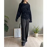 シャギーニットカシュクールボレロ＆イレヘムキャミソールアンサンブル | Jewelobe | 詳細画像35 