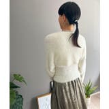 シャギーニットカシュクールボレロ＆イレヘムキャミソールアンサンブル | Jewelobe | 詳細画像7 