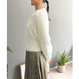 シャギーニットカシュクールボレロ＆イレヘムキャミソールアンサンブル | Jewelobe | 詳細画像8 