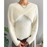 シャギーニットカシュクールボレロ＆イレヘムキャミソールアンサンブル | Jewelobe | 詳細画像9 