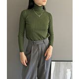 ワイドリブタイトタートルニットトップス | Jewelobe | 詳細画像13 