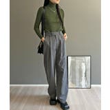 ワイドリブタイトタートルニットトップス | Jewelobe | 詳細画像15 