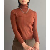 ワイドリブタイトタートルニットトップス | Jewelobe | 詳細画像19 