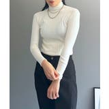 ワイドリブタイトタートルニットトップス | Jewelobe | 詳細画像2 