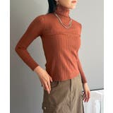 ワイドリブタイトタートルニットトップス | Jewelobe | 詳細画像21 